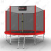 STRONGLINE Trambolina  305cm model 2025 - sa merdevinama, 200kg nosivost - crvena
